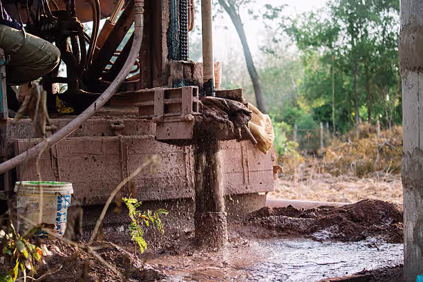 Our Work 1 drilling for water